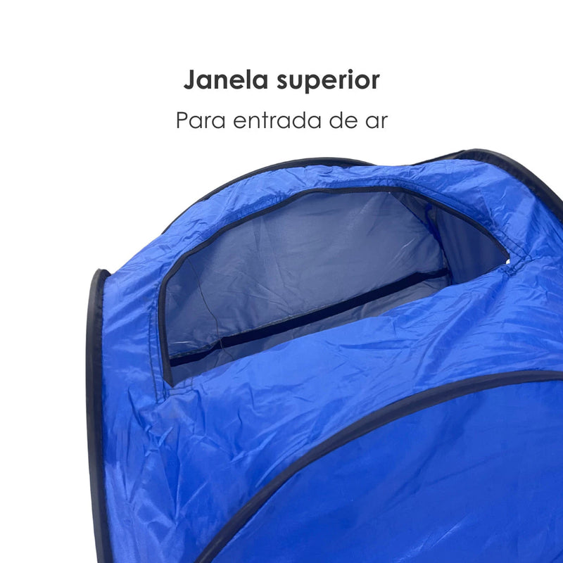 Tenda Camping Privativa + Chuveiro Portátil – Seu Banheiro Completo ao Ar Livre!
