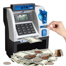 🏦 [PRONTA-ENTREGA] COFRINHO TECHBANK™ – ATM Infantil com Som e Luz 🎁