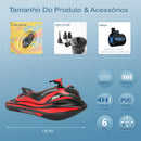 JetFun Kublai S4 – Mini Moto Aquática Elétrica + Kit de Segurança Aquática Infantil